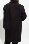 Lemaire BROWN Wool coat