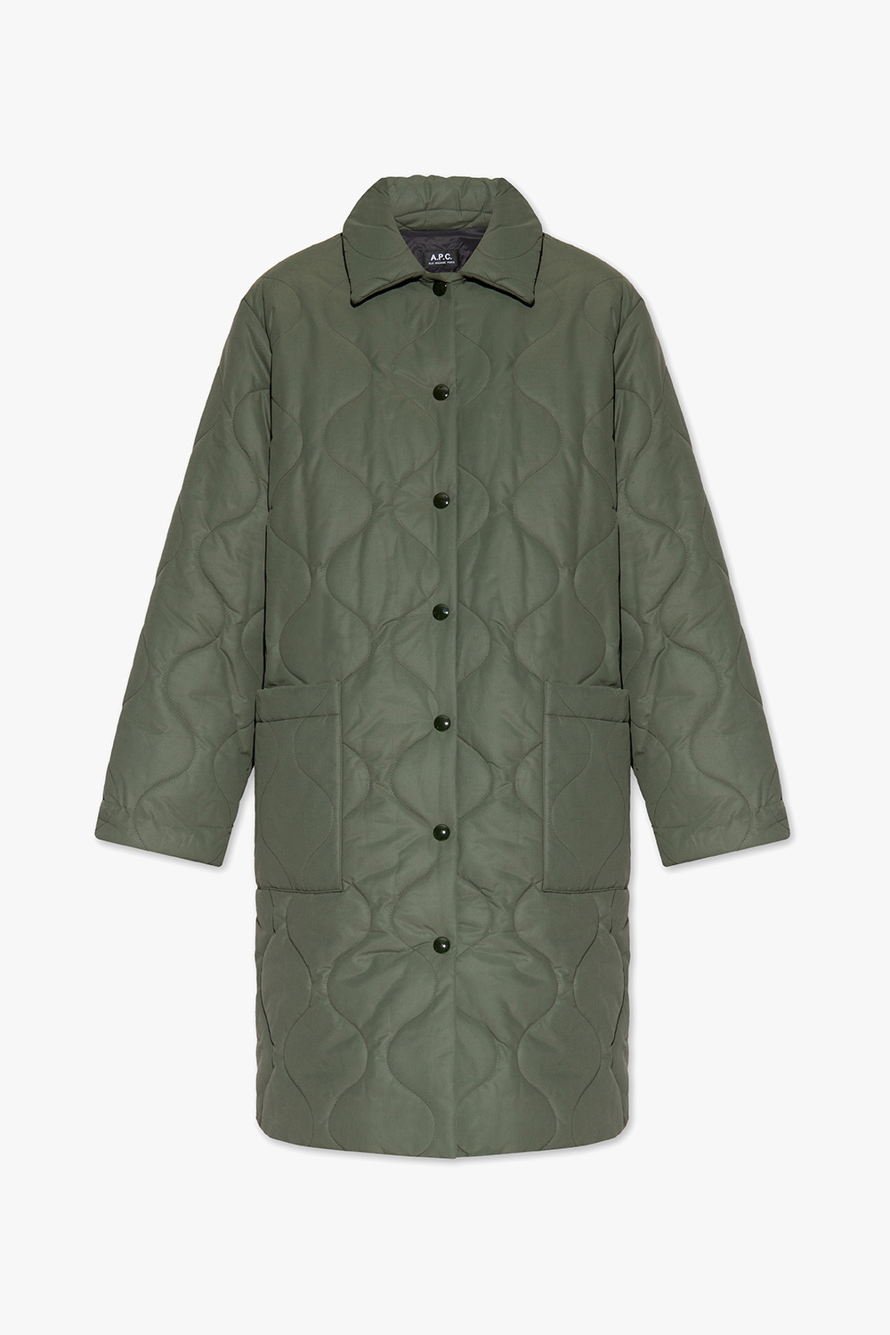 A.P.C. ‘Coezv’ quilted coat