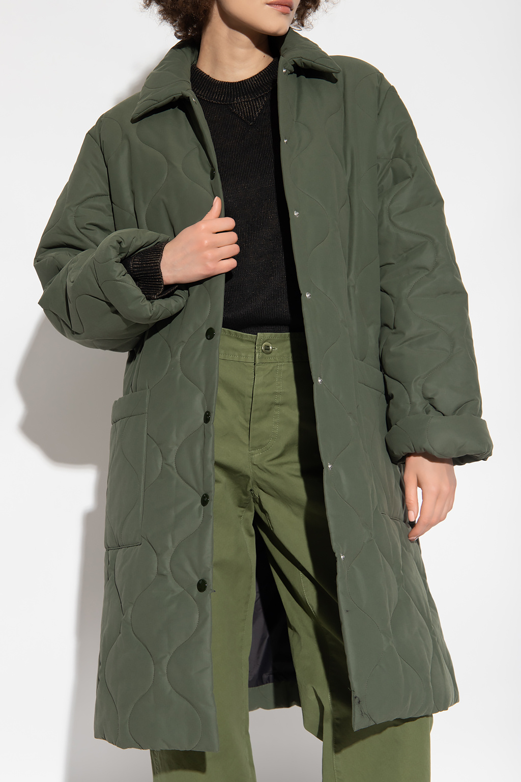 A.P.C. ‘Coezv’ quilted coat