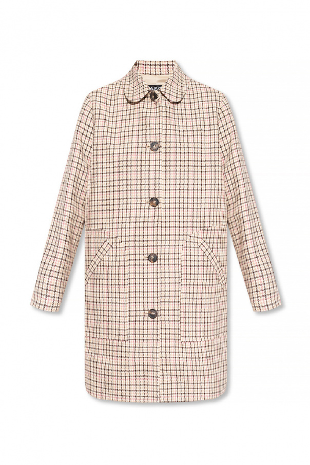 A.P.C. Houndstooth coat