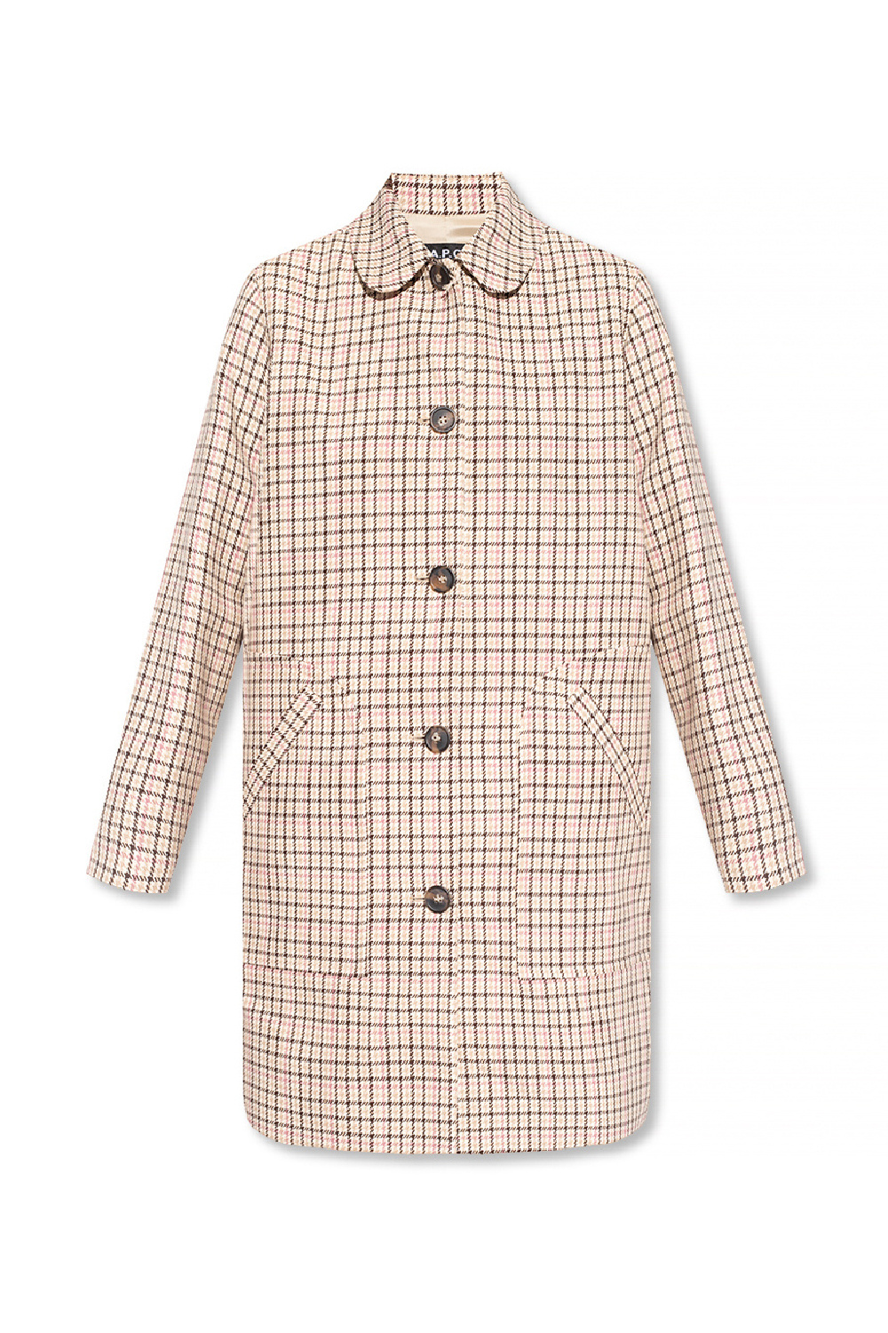 A.P.C. Houndstooth coat