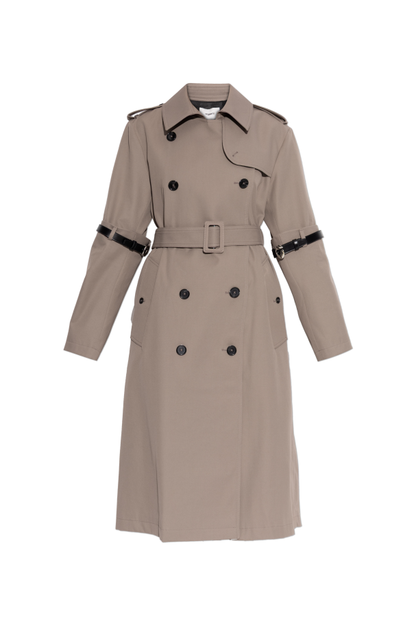 Trench coat with belt od Coperni