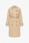 A.P.C. beige Cotton trench coat