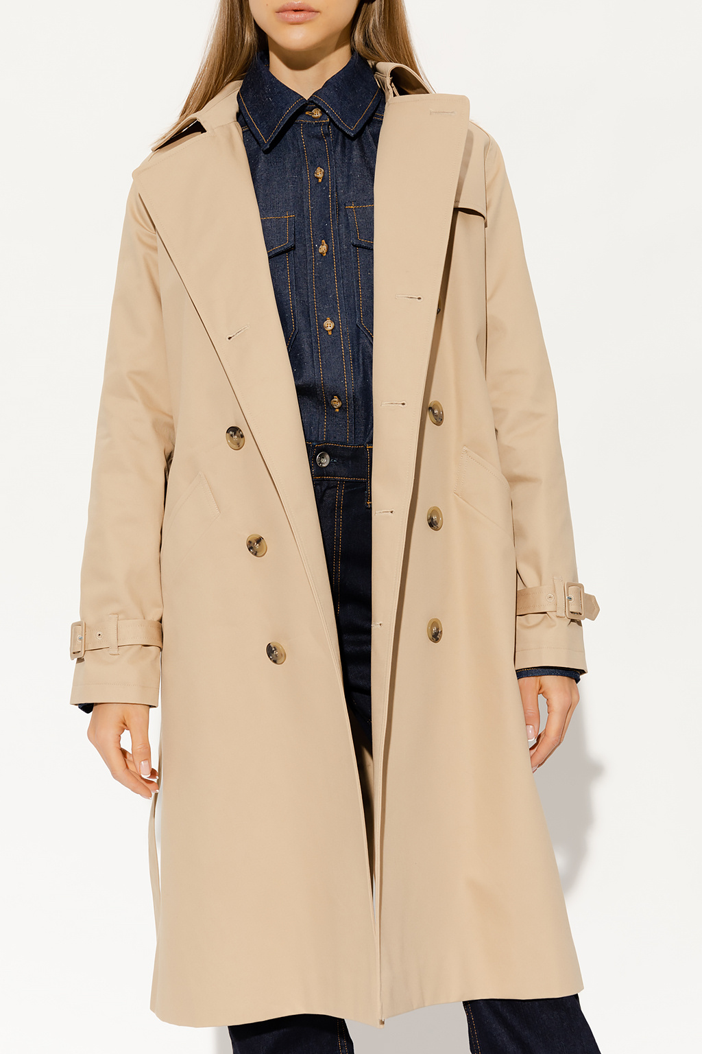 A.P.C. COTTON TRENCH COAT