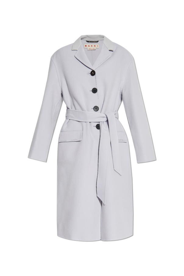 Marni Coat with decorative stitching