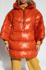 Save The Duck ORANGE ‘Holly’ oversize quilted jacket