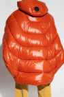 Save The Duck ORANGE ‘Holly’ oversize quilted jacket