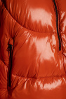 Save The Duck ORANGE ‘Holly’ oversize quilted jacket