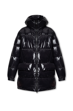 ‘kesha’ puffer jacket od dsquared2 kids logo hoodie