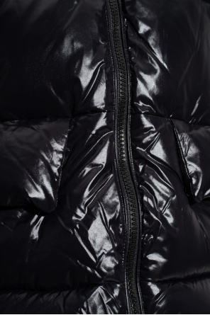 merino drawstring hoodie ‘Kesha’ puffer jacket