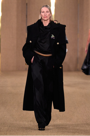 Balmain Coat with waist belt