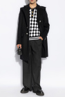 Balmain BLACK Wool coat