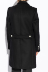 Balmain BLACK Wool coat