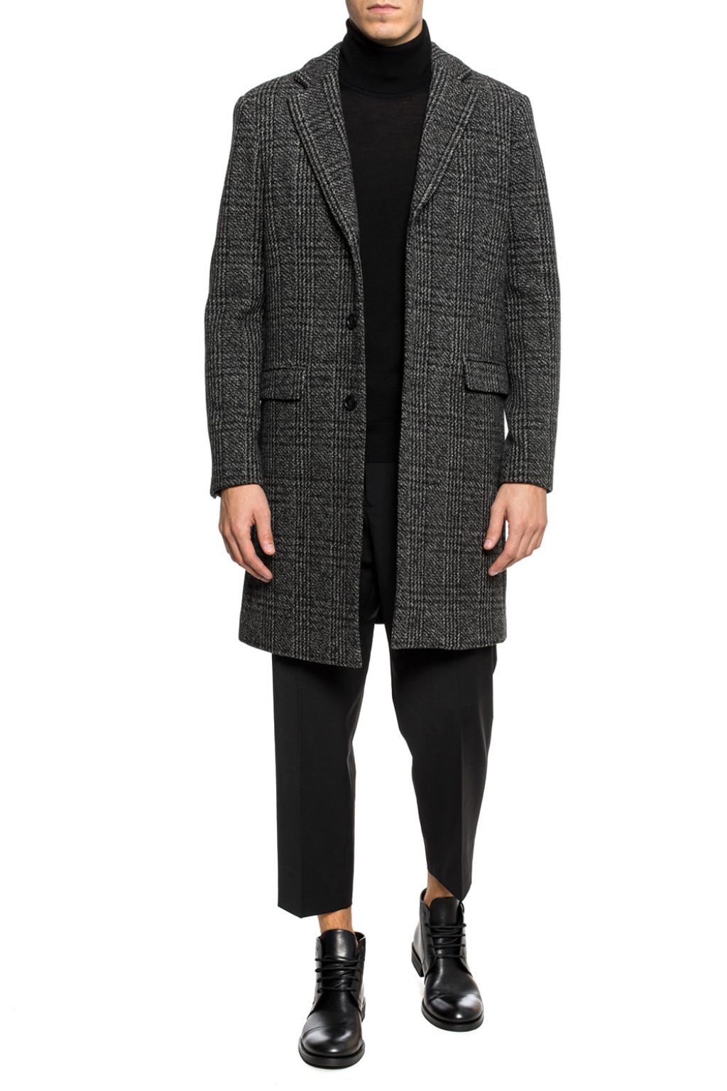 allsaints dowell coat