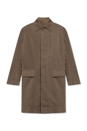 ‘jumbo mac’ coat od Reflective Band Hooded Puffer Jacket