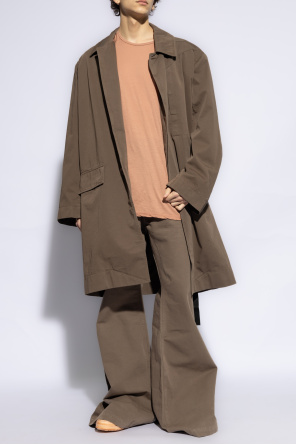 ‘jumbo mac’ coat od Reflective Band Hooded Puffer Jacket