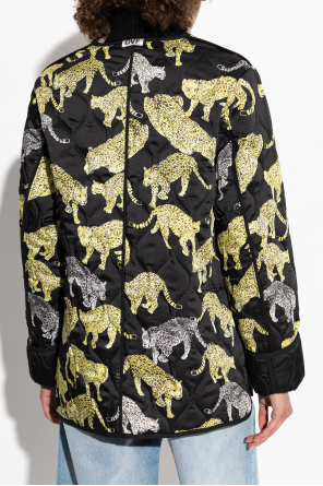 Diane Von Furstenberg Jacket with Animal Print