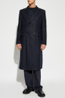 Emporio Armani NAVY BLUE Double-breasted coat