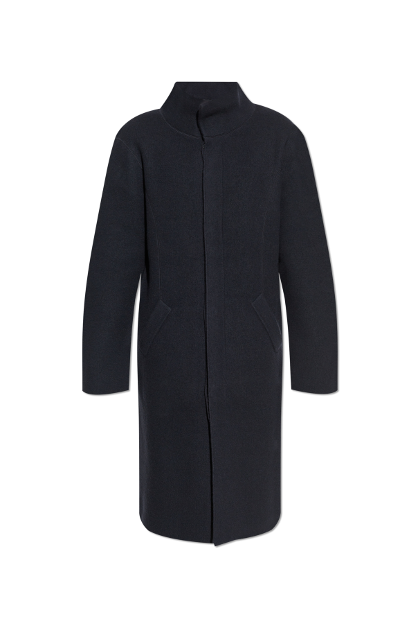 Emporio Armani Coat with stand-up collar