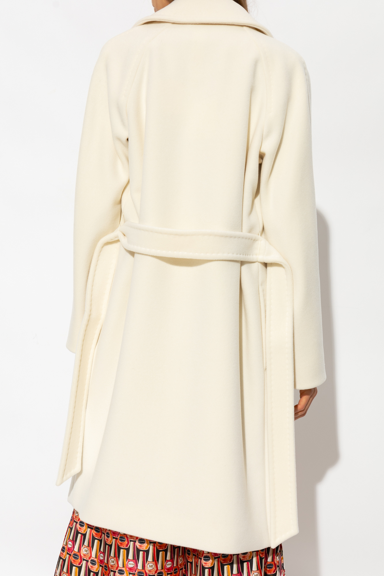 Estella wool and cashmere coat in white - Max Mara