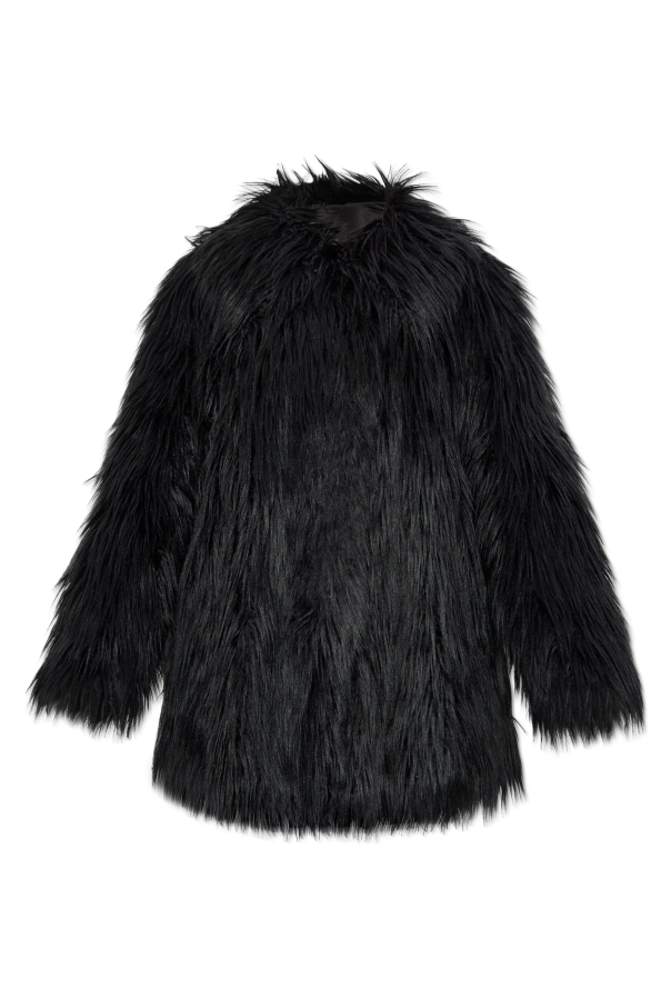 Emporio Armani Fur jacket with collar