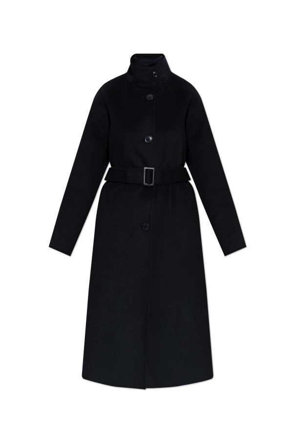 Coat with a stand-up collar od Emporio Armani