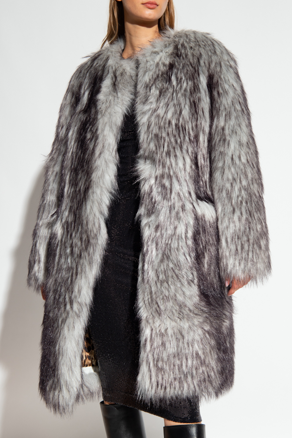 Dolce & Gabbana Faux fur coat