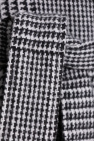 Dolce & Gabbana BLACK Coat with check pattern