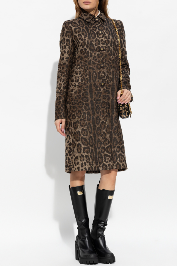 Dolce & Gabbana Coat with animal motif