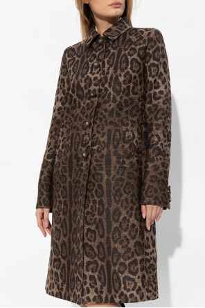 Dolce & Gabbana Coat with animal motif