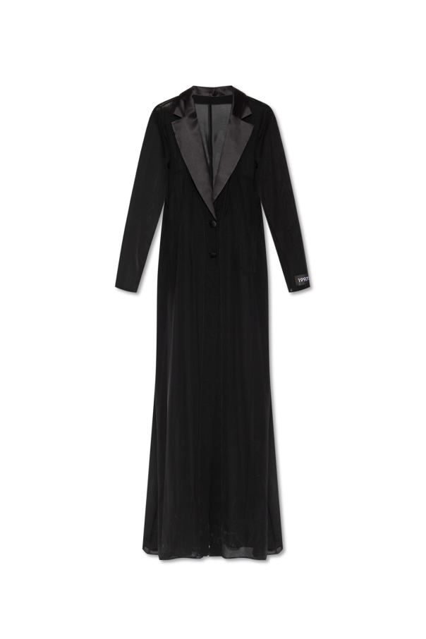 ‘RE-EDITION 1997-98’ collection coat in silk chiffon od Dolce & Gabbana
