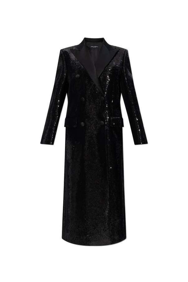 Cekinowy płaszcz od Dolce & Gabbana