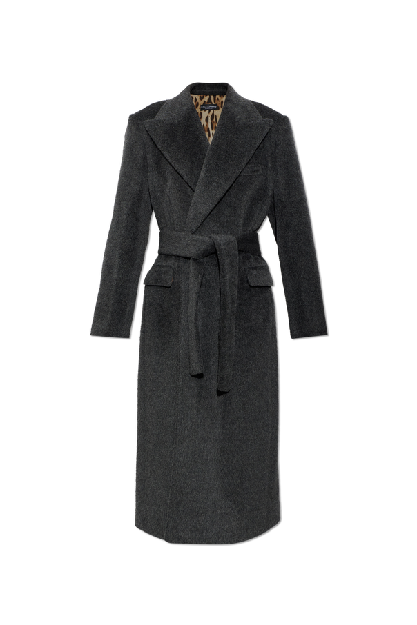 Long coat with belt od Dolce & Gabbana