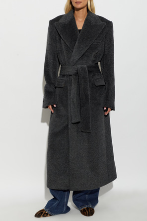Dolce & Gabbana Long coat with belt