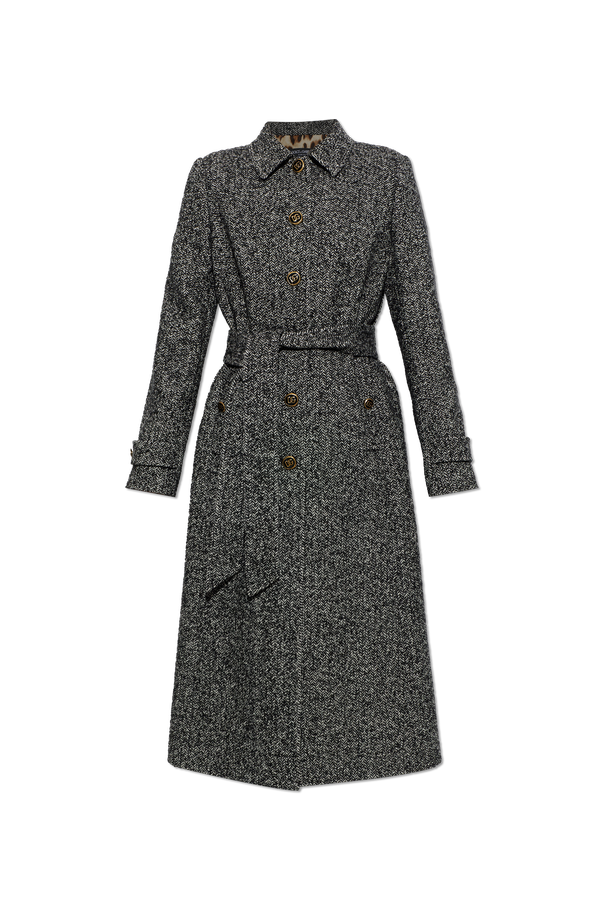 Wool coat with belt od Dolce & Gabbana