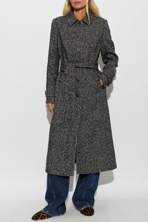 Dolce & Gabbana Wool coat with belt