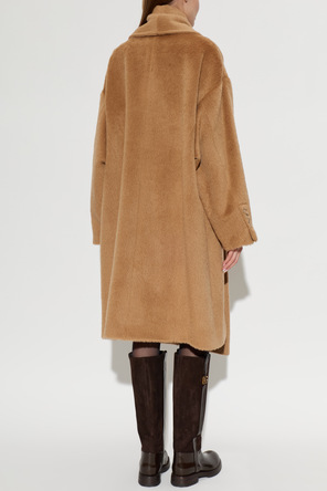 Dolce & Gabbana Wool coat with integrated scarf