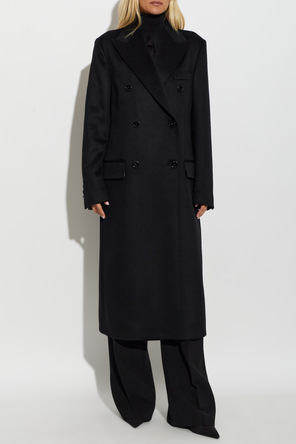 Dolce & Gabbana Cashmere coat with a single vent