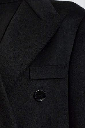 Dolce & Gabbana Cashmere coat with a single vent