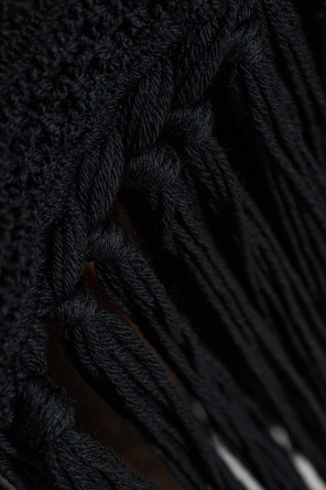 Dolce & Gabbana Wool Cardigan with Fringes