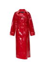 Dolce & Gabbana RED Patent leather trench coat