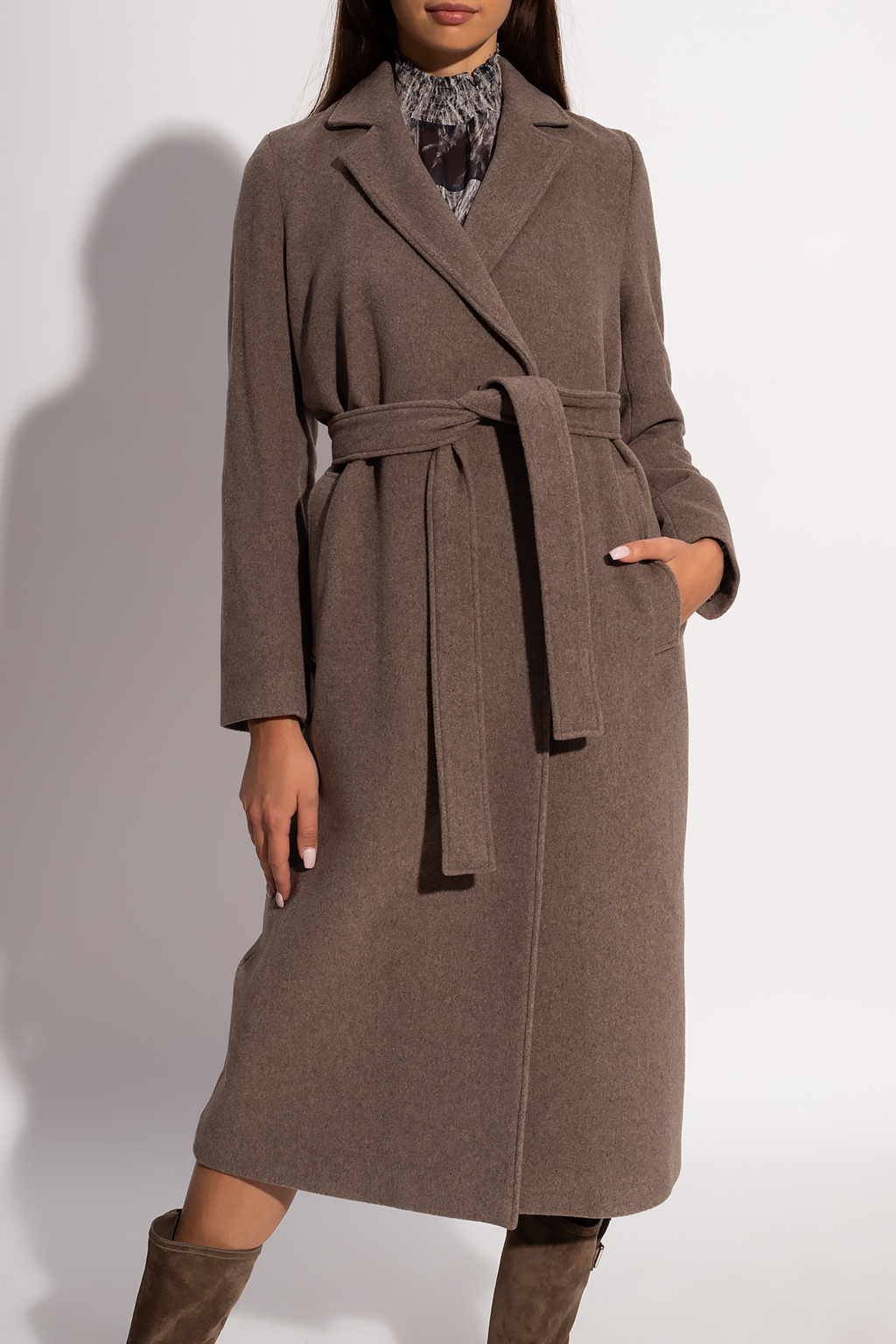 Samsøe Belted coat | Women's Clothing Vitkac