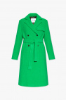 Samsøe Samsøe GREEN ‘Milena’ wool coat