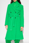 Samsøe Samsøe GREEN ‘Milena’ wool coat