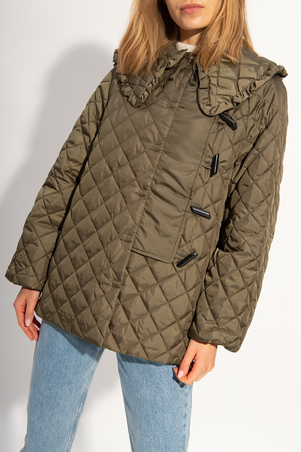 Wool brandy | Quilted jacket Ganni - IetpShops