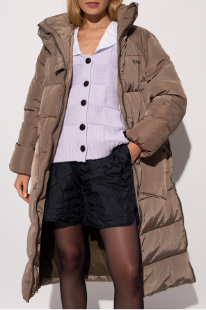 Ganni Long down coat