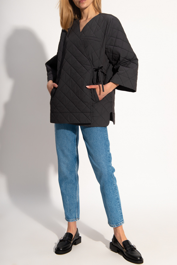 Ganni Quilted coat