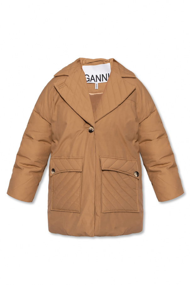 Ganni Padded oversize capi jacket