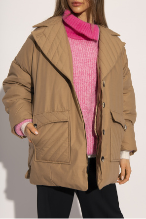 Ganni Padded oversize jacket