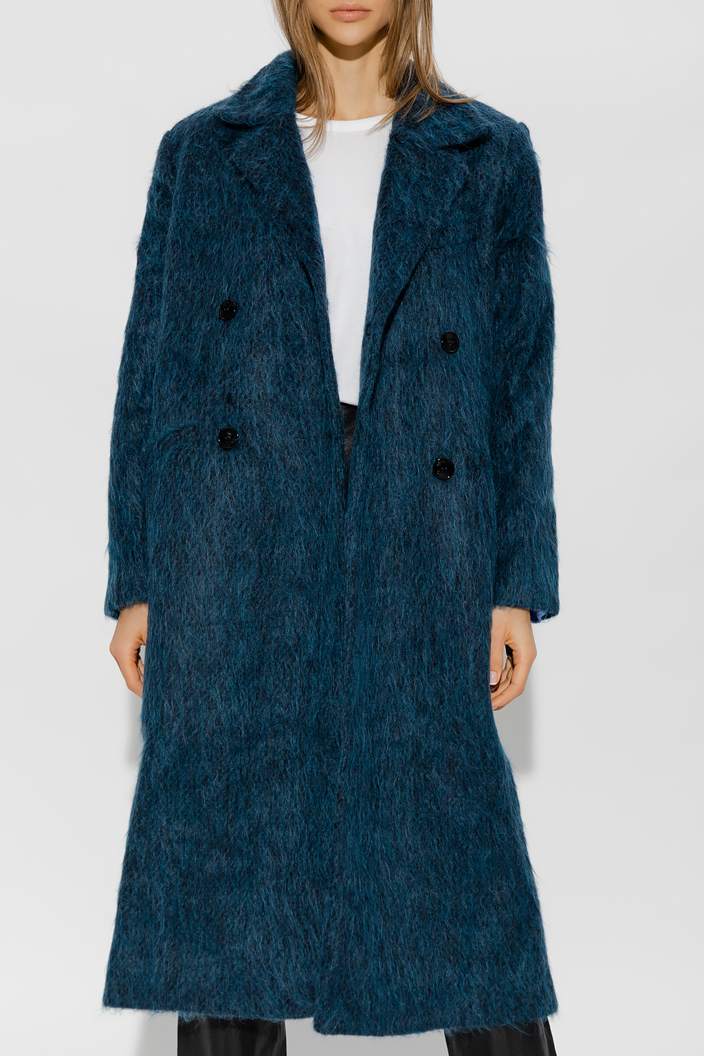 Ganni Double-breasted coat